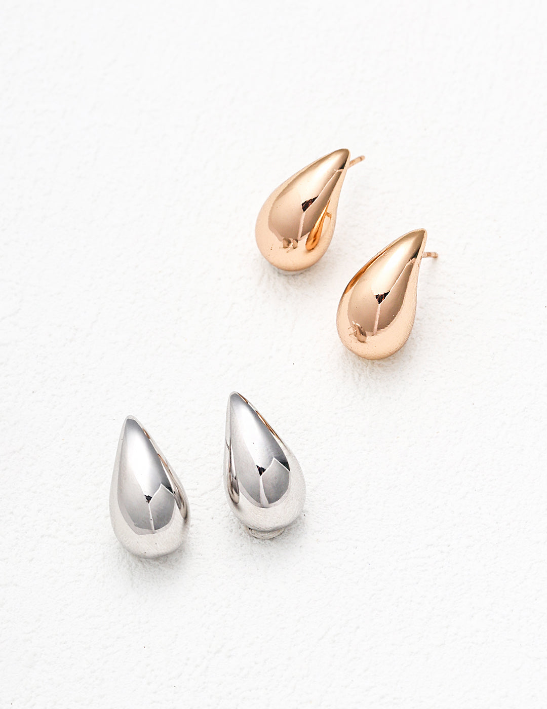 925 STERLING SILVER TEARDROP EARRING