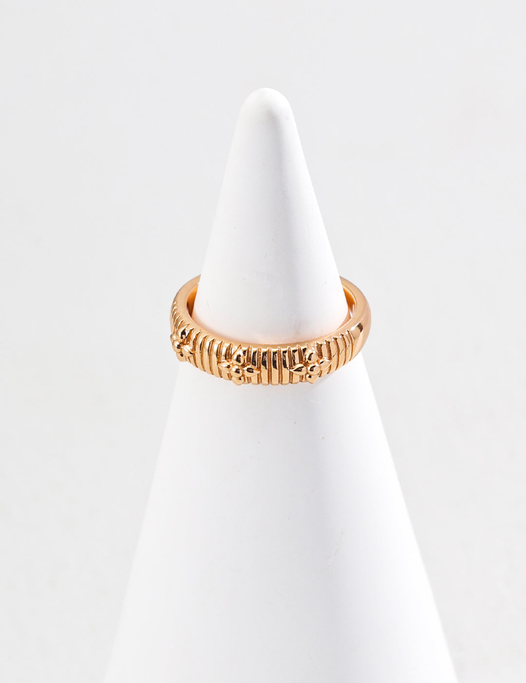 925 STERLING SILVER TEXTURED OPEN RING